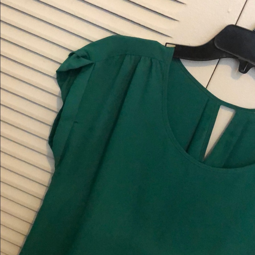 Emerald Green Blouse